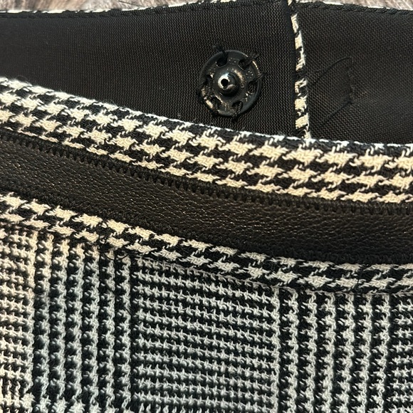 Jean Paul Gaultier Femme houndstooth and plaid pencil mini skirt size 4 - Picture 6 of 6